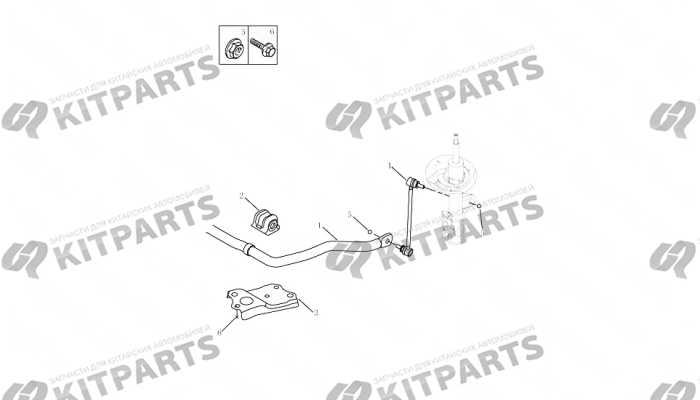 FRONT STABILIZER BAR Geely