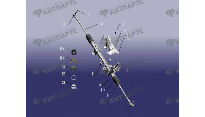 Рулевая рейка Chery Fora (A21)